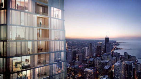 condo in the Vista Tower Chicago condo in the Vista Tower Chicago