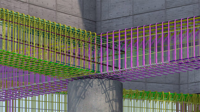 3D Reinforcement Detailing in Revit Software