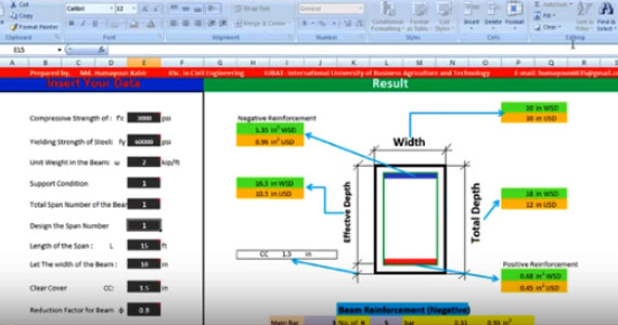 How To Design Column With Excel