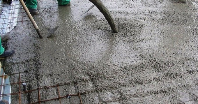 Steps involved in cement concrete works