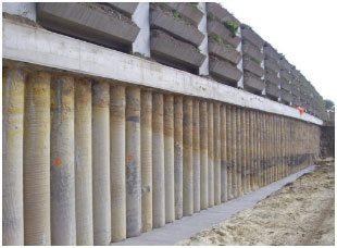 Piled Retaining Wall