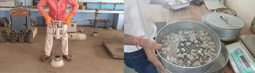 How impact value of coarse aggregate is determined