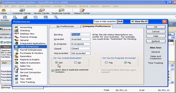 How National Construction Estimator Functions