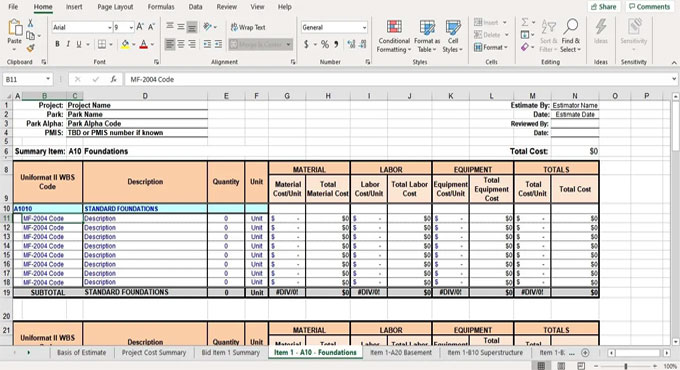 Material Take Off Sheet: A Comprehensive Guide with Example