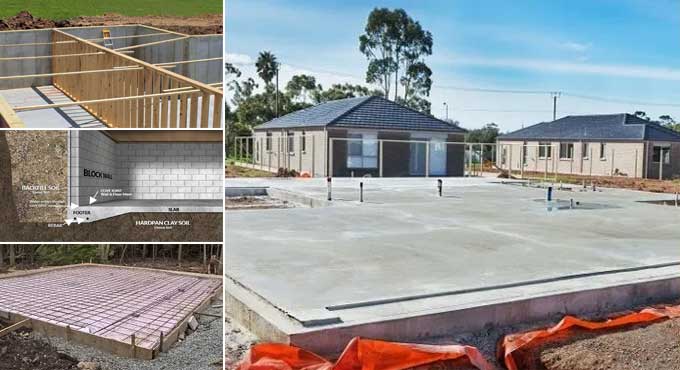 Monolithic Slab Foundation