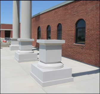 Pedestals in Construction