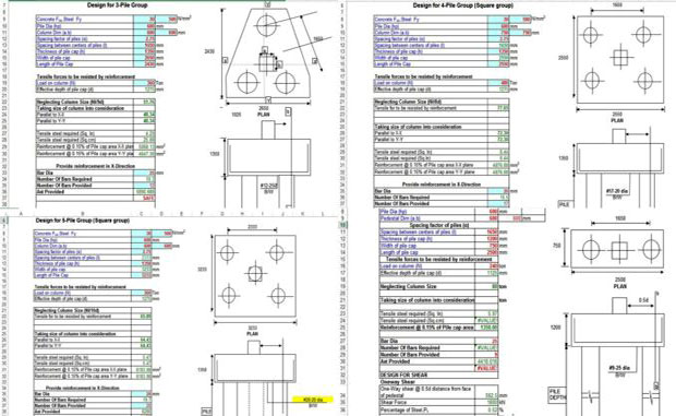 How to measure Reinforcement with column & footing How to measure Reinforcement with column & footing