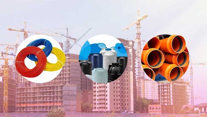 Is Plastic useful in construction industries?