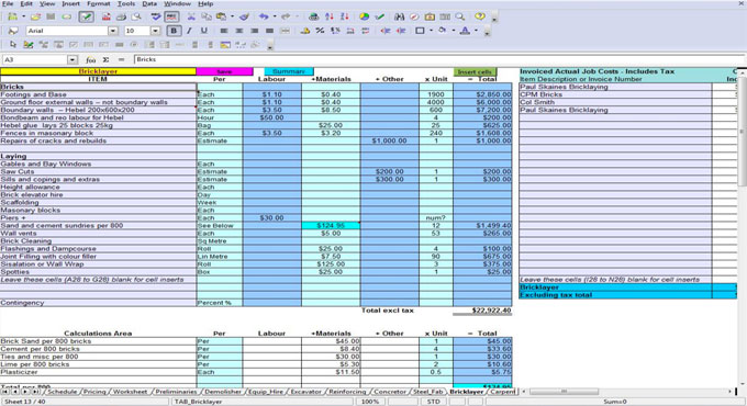 5 Methods of Calculating Quantities of Materials