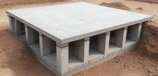 Raft foundation