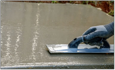 Concrete edger for smoothening