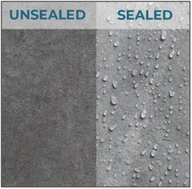 The importance of applying a concrete sealer