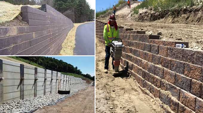 Retaining Wall: Design, Types and its Uses