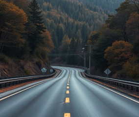 Road gradient