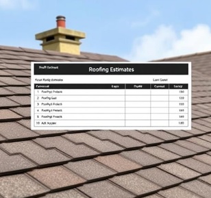 Roofing estimate sheet