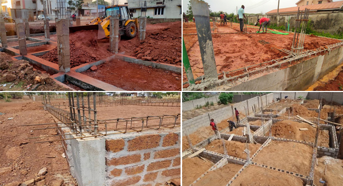 Concept about Sand Filling in the Building Foundation Structure