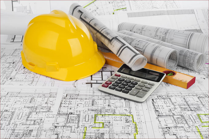 Characteristic of a site plan for construction