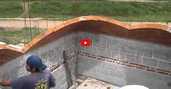 Bricklaying incredibly Construction