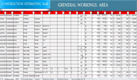 Construction Estimating Software
