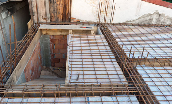 Building a house step by step