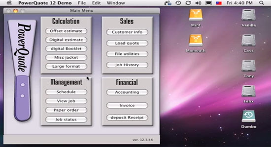 Large Format Print Estimating Software