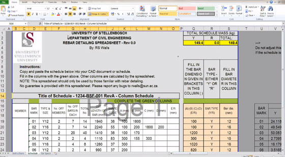 How to Detail Steel Reinforcing Bending Schedules for Concrete