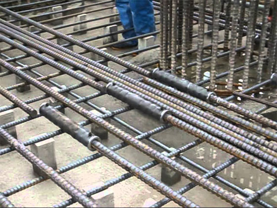 shattering and roof binding of a concrete roof