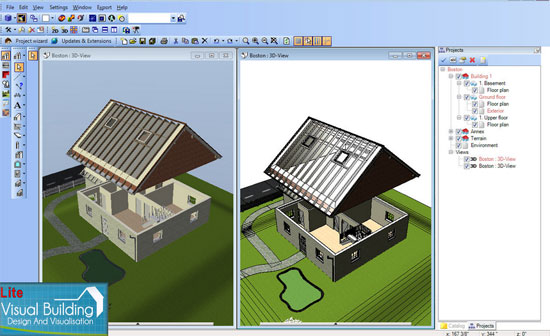 Roof wood construction